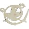 Ekena Millwork 17 5/8"W x 11 3/4"H x 1 1/4"P Bonetti Onlay, Left ONL17X11X01BO-L - alternate 2